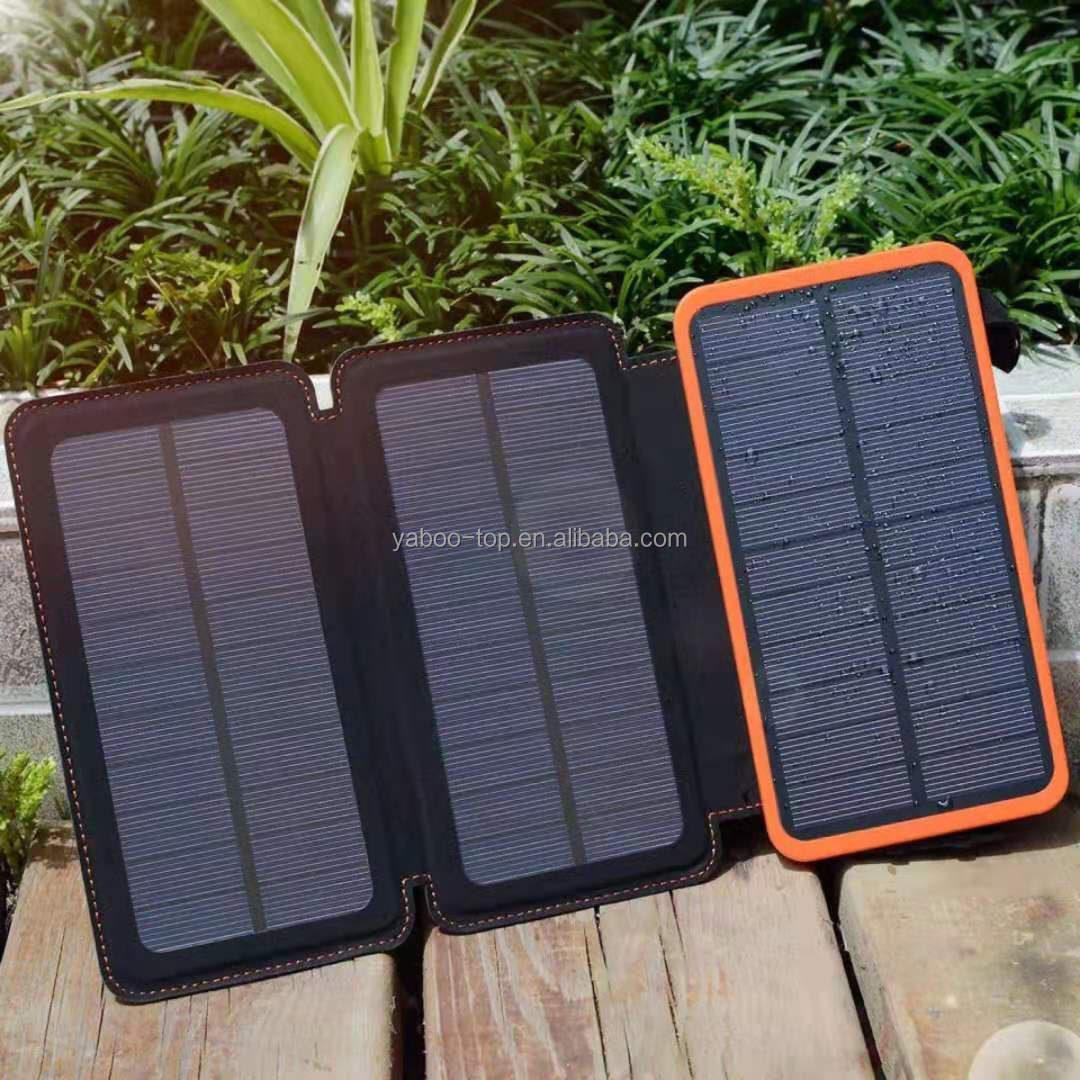 PowerBank maliens avec 3 panneaux solaire